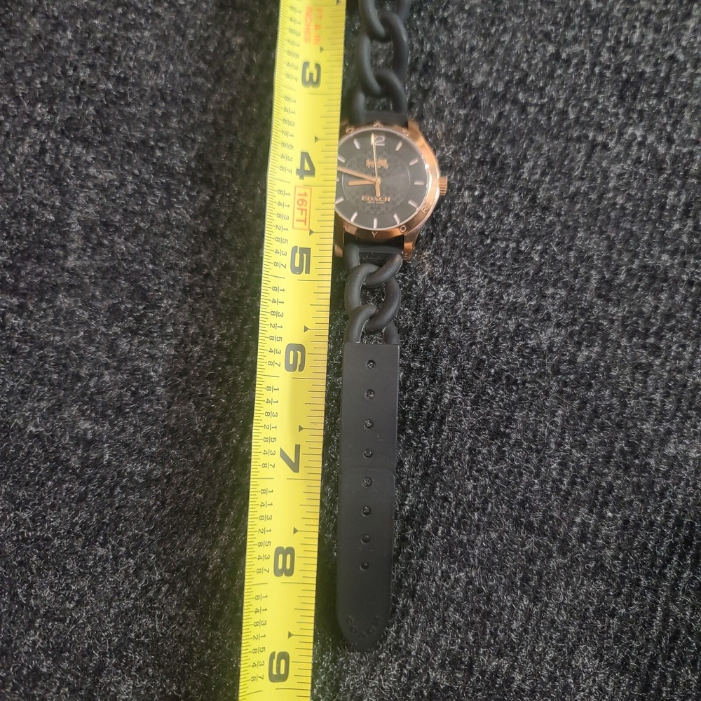 Coach Maddy Women's Watch W6044 Rose‎ Gold Box & Manual New Battery - Picture 11 of 13